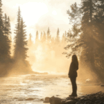 自然の中で深呼吸